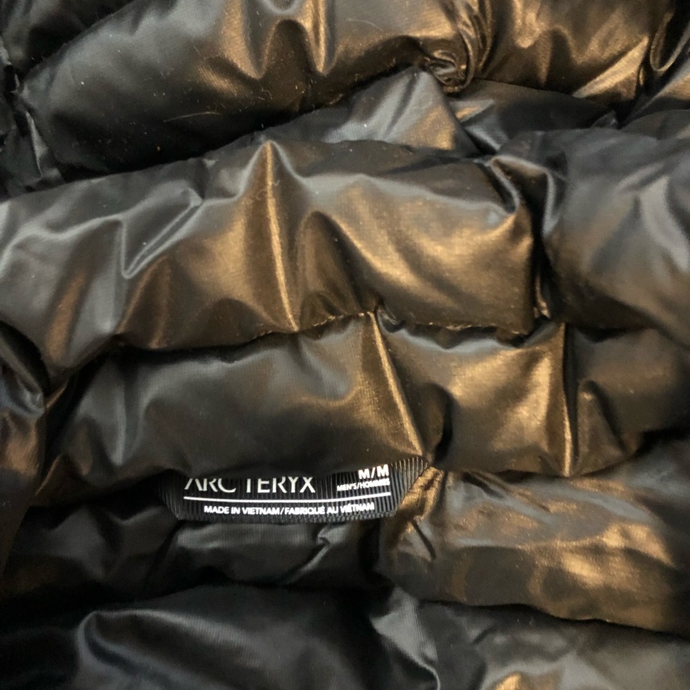 Arc teryx black men’s parka